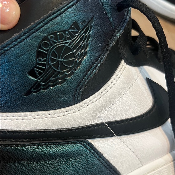 Nike Men's Air Jordan Retro 1 All Star Game chameleon iridescent Sneakers 9.5 - Picture 2 of 8